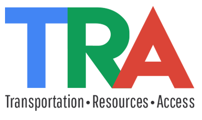 TRA logo and text Transportation Resources and Access