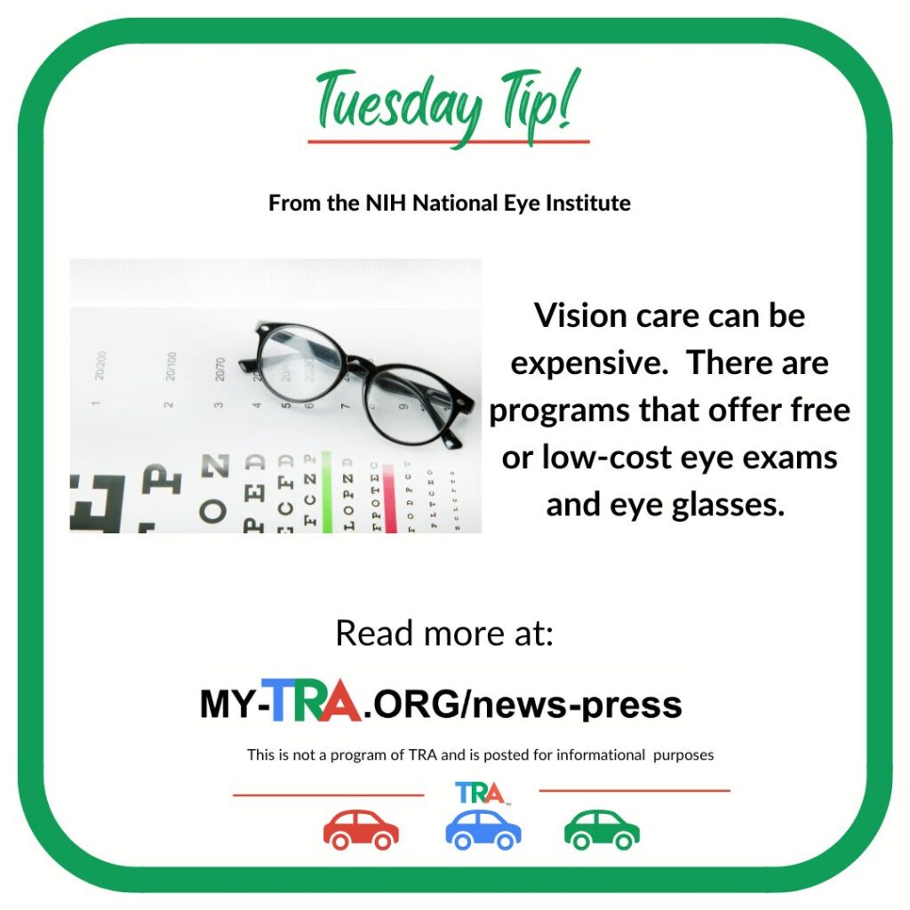 Vision Care Can Be Expensive - TRA