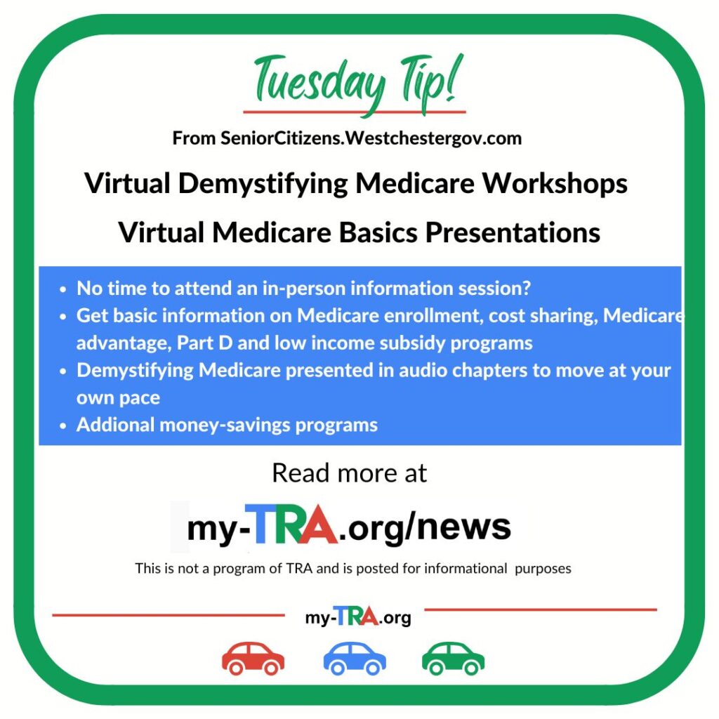 Virtual and in person Medicare Basics 