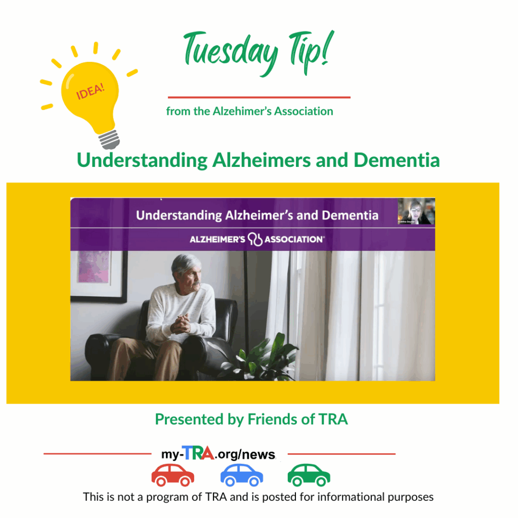 text understanding alzheimer's and dementia and photo of older man sitting by himself in easy chair and looking out the window