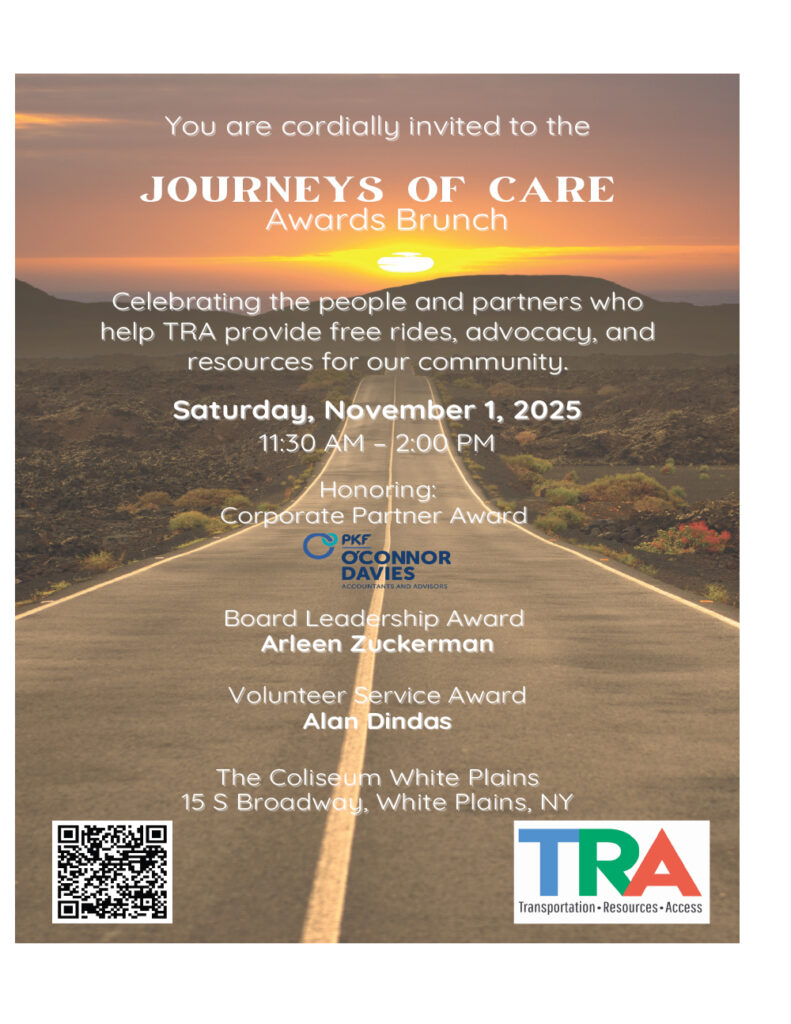 invitation features photo of two lane road stretching into the hills at sunrise