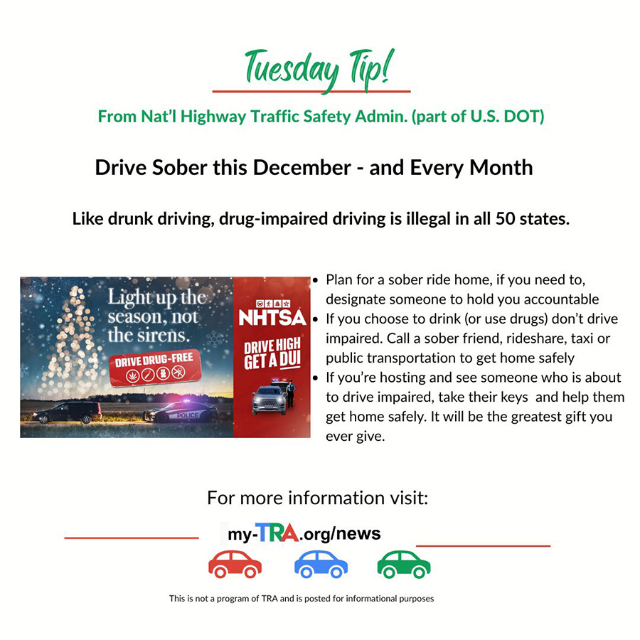 image of police car stopping a driver with text light up the season, not the sirens. Drive Sober